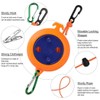 Camping Washing Line, 8 Meters Travel Clothesline Retractable Laundry Rope