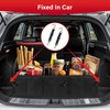 Simple Deluxe Car Trunk Organizer, Multi Compartments Collapsible Trunk Storage,
