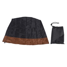 NOENNULL Garden Fountain Cover 420D Water Fountain Cover Coated Water Resistant Bird Bath Cover for Winter Outdoor Patio Fountain Statue