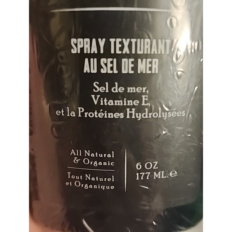 Brickell Men's Texturizing Sea Salt Spray for Men Natural &