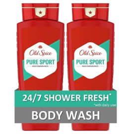 Old Spice Old Spice High Endurance Body Wash for Men, Pure Sport Scent, 24 fl oz (Pack of 2)