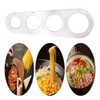 Lmyzcbzl 4-Holes Stainless Steel Spaghetti Measurer, Spaghetti Measuring Ruler, Stainless