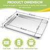 TeamFar Stainless Steel Baking Sheet, 20’’ x 14’’ Large Baking