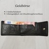 flevado Small Handy Leather Wallet with Key Ring G-831 for