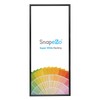 SnapeZo Poster Frame 11x24 Inches, Black 1.2 Inch Aluminum Profile,