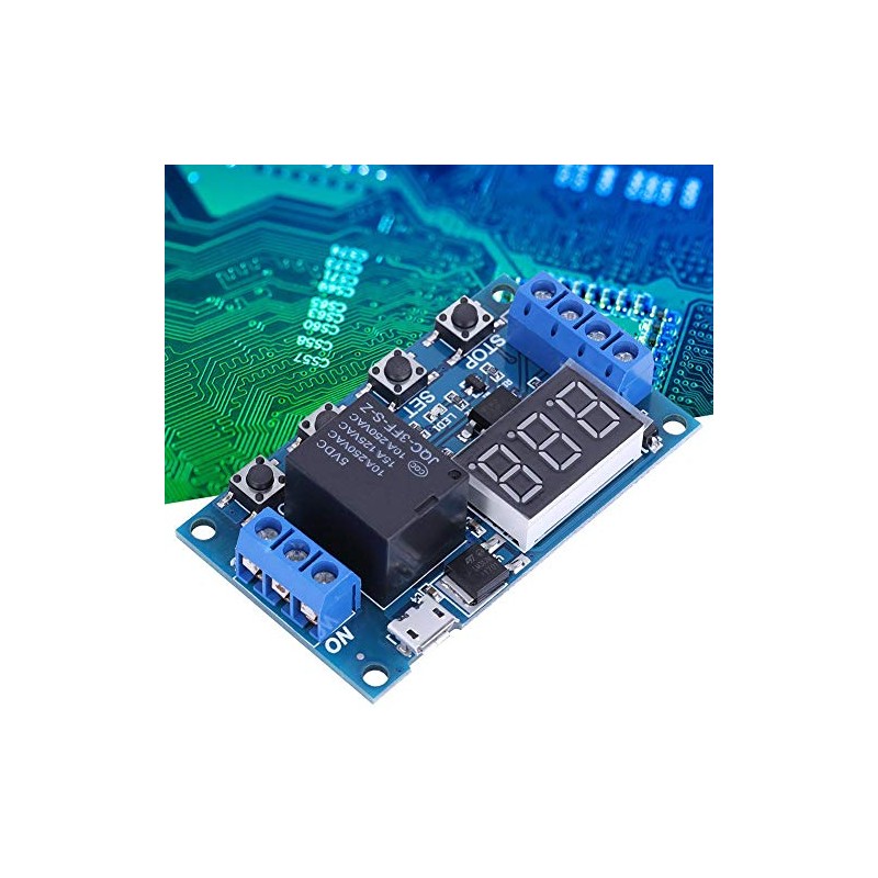 Timer Switch Module DC 6V~30V Trigger Delay On/Off Cycle Timer