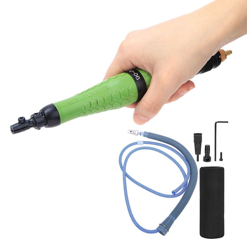 25000rpm Pneumatic File Ultrasonic Reciprocating Grinder Jade Craft Polishing Pen