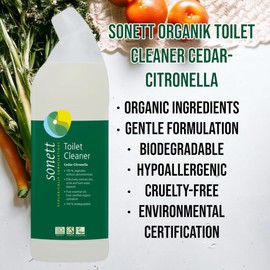NATURE CAPITAL INTERNATIONAL Sonett Organic Toilet Cleaner Cedar-Citronella (25 fl.oz/750ml)