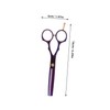 FOMIYES Hairdressing Scissors Set of Hair Cutting Scissors Stainless Steel
