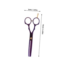 FOMIYES Hairdressing Scissors Set of Hair Cutting Scissors Stainless Steel Thinning Shears for Salon Professionals