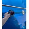 Vitonsbay Flush Mount Watermelon Light Bunk Plate Adapter,Stainless Steel Round