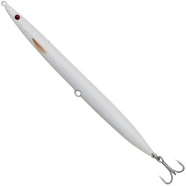 Savage Gear Sandeel Pencil 12.5 cm, 19 g, Sea Trout Bait, Colour: Matte White