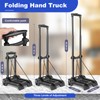Small Folding Hand Truck with 2 Wheels, Easy to Carry