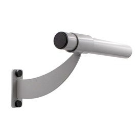 Vita Barre Wall-Mounted Single Ballet Barre, Classic WB15, 5 Ft, Satin Silver, Aluminum | Fixed Height, Made in USA, Home, Studio or Gym Exercise Equipment for Kids & Adults | Dance, Fitness, Pilates