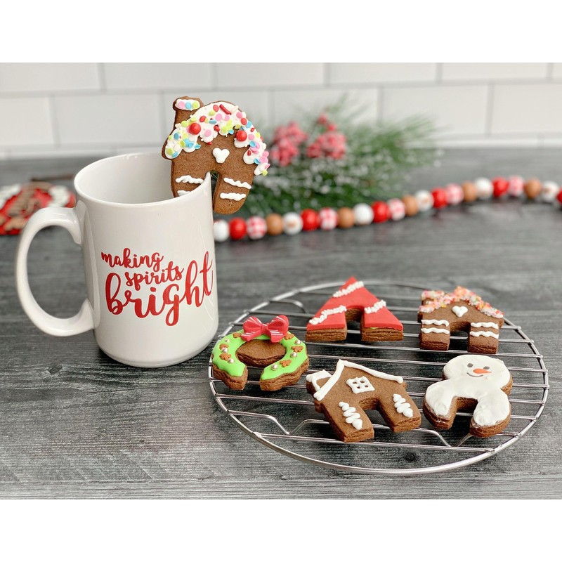 Gingerbread House Hugger Mug Hanging Cookie Cutter