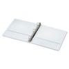 Cardinal SpineVue Locking Round Ring Binder, White (16703V2),"1.5"""