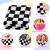 Plush Checkered Baby Blanket for Boys Girls Nursery, 30"*40" Warm
