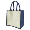 Westford Mill W421 Printers' Midi Jute Bag - Eco-Friendly, Reusable,