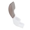 Fan Shape Storage Box with Dustproof Cover Compact Acrylic Filter