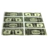 CUCUBA 10 Napkins Double Veiled Party Birthday Theme Banknote 1