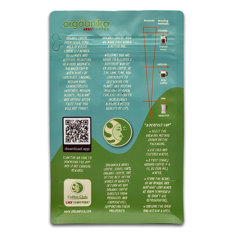 New Orgaanika Andes Cusco (Peru) 12oz | Gourmet Organic |