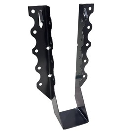 25 pcs 2x8 Joist Hanger, 18 Gauge LU28 Black Anti-Corrosion Coating Face Mount Joist Hangers, Wood Hurricane Ties, Rafters Tie(LU28, 25pcs, Black)