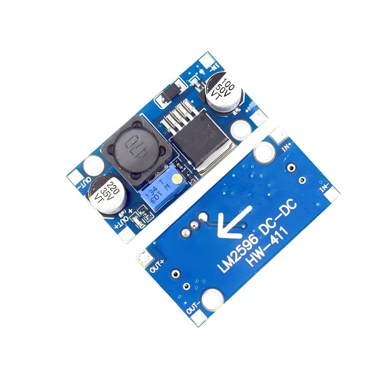 MTDELE 10Pcs LM2596 LM2596S DC to DC Converter Buck Module