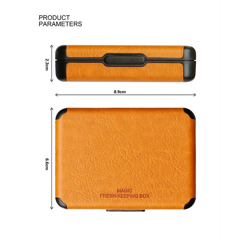Storage Box for iQOS Heets and Accessories, PU Leather Case