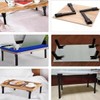 12 Inch Foldable Table Legs -4 Pack Heavy Duty Metal
