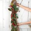 Factory Direct Craft 38" Artificial Grapevine and Pine Needle Holiday