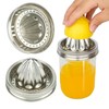 QSYZAIL 2 Pcs Juicer Lid for Mason Jar 3.38 inch