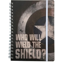 Falcon & Winter Soldier/Elastic Band Ring Notebook IG3535