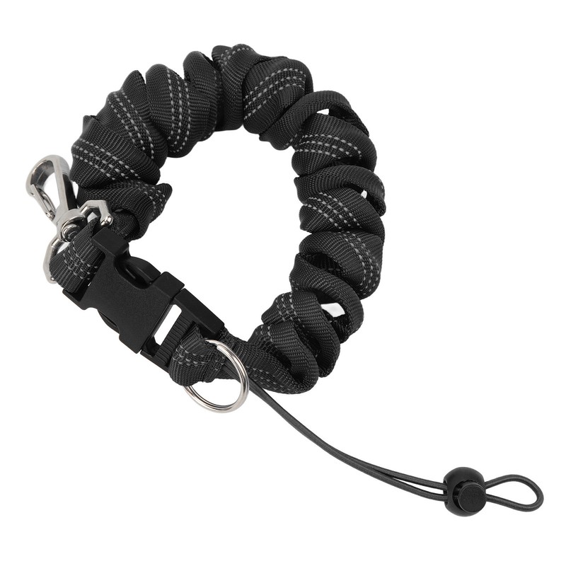 Diving Camera Lanyard Stainless Steel Spring Coiled Lanyard Diving Coil