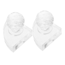 TOVINANNA Diy Makeup Tool Set 2pcs Eyeshadow Compacting Press Eyeliner Stencil Blusher Stamper Eyeshadow Repair Mold In-one Kit