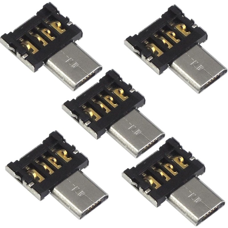 KAUMO USB OTG Micro Adapter Convert USB Male to Micro