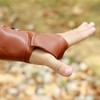 Windfulogo PU Leather Archery Arm Guard Hand Protector Brace Longbow