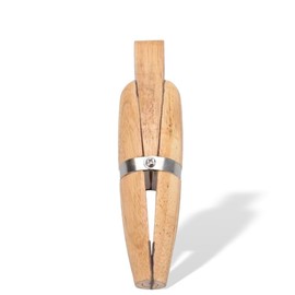 Ring Clamp Wooden, Jewelers Holder Jewelry Making Benchwork Professional Hand Toolfor Polishing and Repairing Rings Vice with Wedge Lock