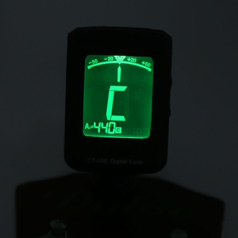 ClipOn Tuner 12Lil for Guitar Bass Ukulele Musical Instrument Accessories