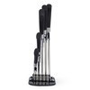 5 Piece Stainless Steel Knife Set with Acrylic Stand –