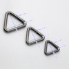 Triangle Key Ring, Spring Snap Clip Hook Trigger Keychain Kettle