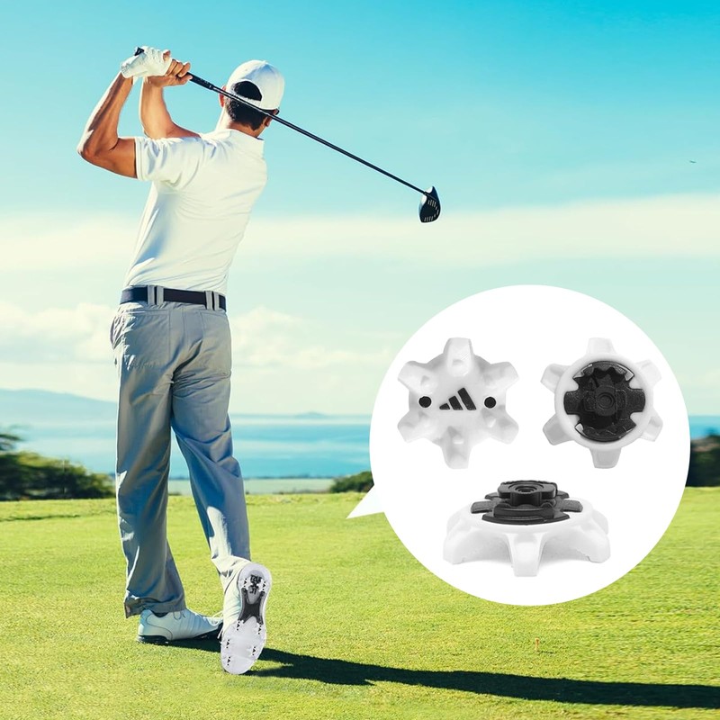 Wjelet Golf Shoe Spikes, Golf Spikes Set, 20 Pcs Golf