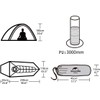 Naturehike Cloud-Up 1 Person Lightweight Backpacking Tent with Footprint -