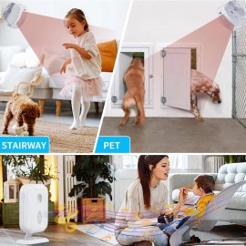 Waytronic Wireless PIR Motion Sensor Detector Security Alarm Chime,Shop Store Office Ho...