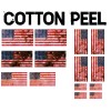 Walker 1:35 WW2 American flags on 100% cotton model/diorama set