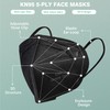 Pruk 50 Pcs KN95 Mask Adults, 5 Layers Protective Mask