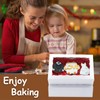 XINHPKGG 20 pcs Cookie Boxes 8x5x2 Inch: Bakery Boxes with