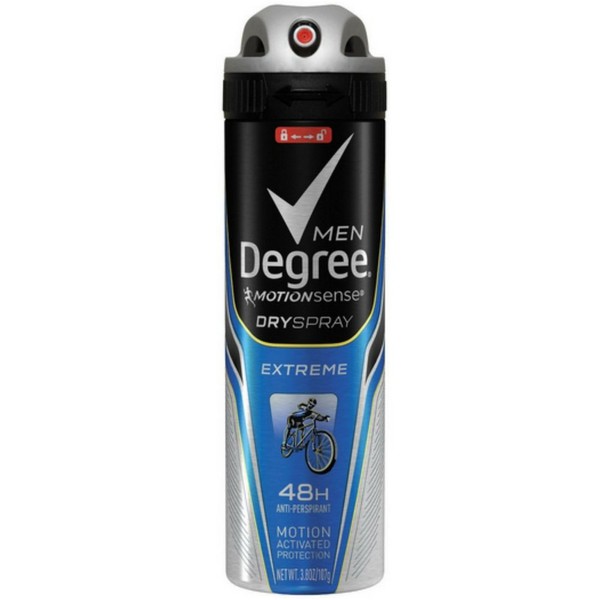 Degree Deodorant 3.8 Ounce Mens Dry Spray Extreme (113ml) (3 Pack)
