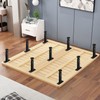 Pack of 2 Support Legs for Bed Frame, Black Bed