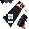 SEESCHWALBE Cotton Sleeping Bag, Ultralight Sleeping Bag, Small Pack Size,