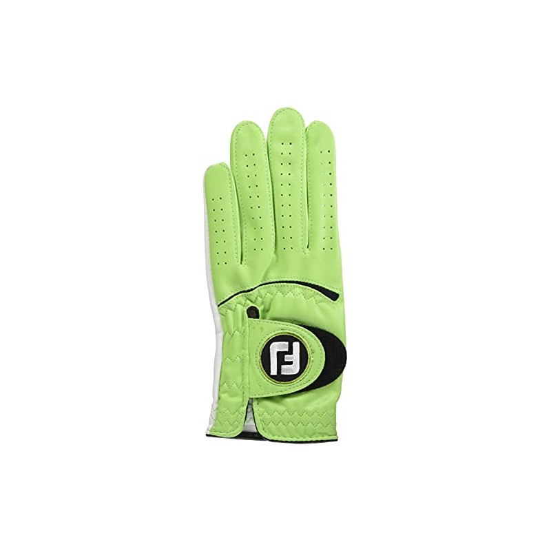 FootJoy FJ Spectrum FP Men's Lime Medium Golf Gloves, rime